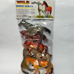 CABALLO X 6 PZAS EN BOLSA WILD – NO.044 – 6004- UNITRON