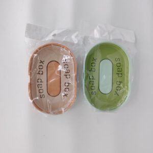 JABONERA DE PLASTICO COL/VARIOS 14X9CM OCT251318- CHF26