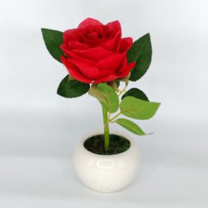 MACETA DE CERAMICA C/FLOR ART. OCT25696 – CHF26