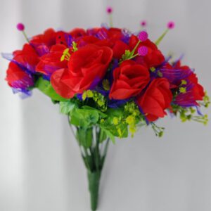 RAMO DE ROSAS ROJAS ARTF. C/CORAZON OCT25660 – CHF26