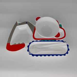 SET CUBIERTOS+PLATO P/BEBE OCT251315- CHF26