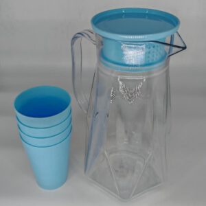 SET DE JARRA 2LTS+ 4 VASOS COL/VARIOS OCT251354 – CHF26