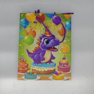 BOLSA P/REGALO DINO3D 23X18X10CM OCT25091 – CHF26