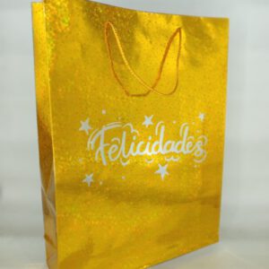 BOLSA P/REGALO FELICIDADES 38.5X29X9CM OCT25084 – CHF26