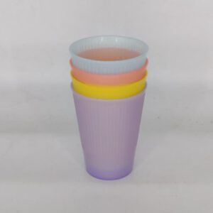 SET X4 VASOS PLAST. COL/VARIOS OCT25025 – CHF26