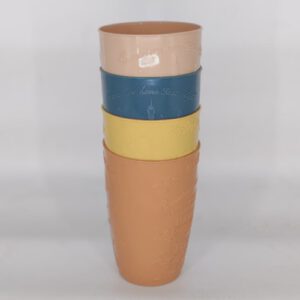 SET X4 VASOS PLAS. COLOR/VARIOS OCT25012 – CHF26