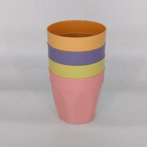 SET X4 VASOS DE PLAS. OCT25001- CHF26
