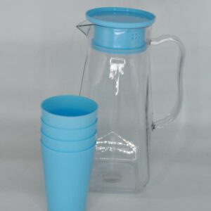 SET JARRA1.5LTS+4 VASOS PLAS. 24X10CM OCT251355 – CHF26