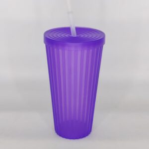 VASO PLAS. 800ML C/TAPA+SORBETE OCT251540 – CHF26