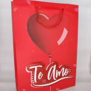 BOLSA P/REGALO TE AMO 41.5X30X12CM OCT25098 – CHF26