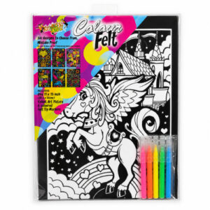 POSTER P/ COLOREAR C/6 FIBRA VARIOS DISEÑOS COLOUR FELT 27.8X38CM – OCT251123 – CHM26