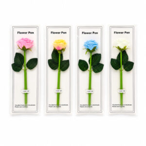 BOLIGRAFO DISEÑO DE ROSA VARIOS COLORES – OCT251111  – CHM26