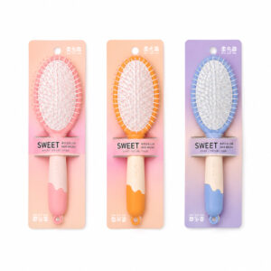 CEPILLO P/ CABELLO C/ MANGO COLORES PASTEL SWEET – OCT251108 – CHM26
