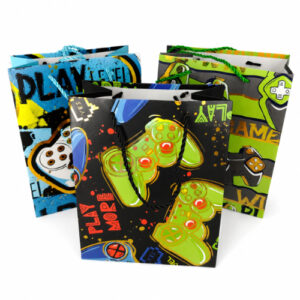 BOLSA DE REGALO GAMER 18X10X23CM. – WB-8079-4S – OCT251158 – CHM26