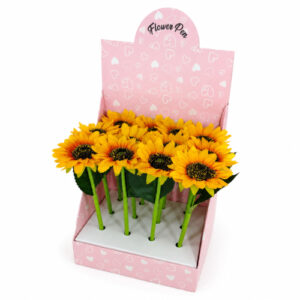 BOLIGRAFO DISEÑO GIRASOL VARIOS COLORES – OCT251113 – CHM26
