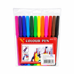 MARCADORES PUNTA FINA X 12 PZS. COLOUR PEN – OCT251119 – CHM26