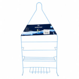 ORGANIZADOR P/ BAÑO X 2 NIVELES Y JABONERA COLGANTE SHOWER CADDY -OCT251059 – CHM26