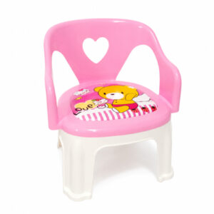 SILLA INFANTIL DE PLASTICO ASIENTO ACOLCHONADO C/ DISEÑO – OCT251737 – CHM26