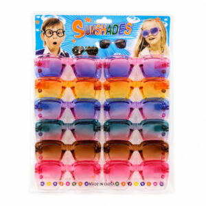 LENTES DE SOL INFANTIL POR BLISTER X 12 UND. COLOR DESVANECIDO SUNSHADES – OCT251764 – CHM26