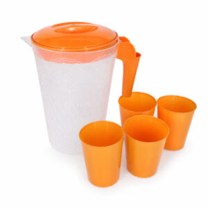 SET JARRA + 4 VASOS DE PLASTICO OCT251466- CHM26