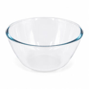 BOWL/ESNSALADERA DE VIDRIO TRANSPARENTE S/TAPA 16.5CM. – OCT251711 – CHM26-3