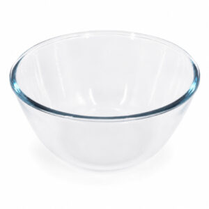 BOWL/ESNSALADERA DE VIDRIO TRANSPARENTE S/TAPA 20.5CM. – OCT251712 – CHM26-3