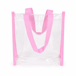 BOLSA DE REGALO TRANSPARENTE C/ TIRA EN COLORES 25X40CM. – OCT251886 – CHM26-3