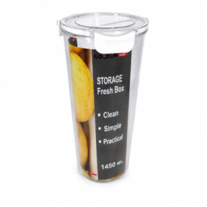 TAPER DE CRISTAL C/ TAPA STORAGE FRESH BOX X 1.450ML. CILINDRICO- OCT251449 – CHM26