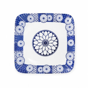 PLATO PLAYO DE MELAMINA CUADRADO 24X24CM. C/ DISEÑO – OCT251665 – CHM26-3