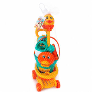 SET DE CARRITO TOY CART + ACCESORIOS PARA LA PLAYA X 7 PZS, – OCT251794 – CHM26-3