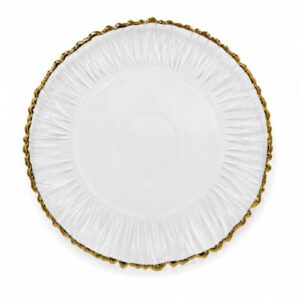 PLATO PLAYO C/ BORDE DORADO 31CM. – OCT251717 – CHM26-3