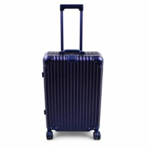 MALETA CANELADO AZUL MARINO 26 PULGADA ALUMINIO – OCT251181 – CHM26-3
