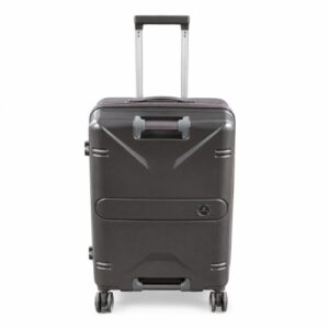 MALETA LISO GRIS C/ PORTA VASO 28 PULGADAS ABS – OCT251184 – CHM26-3