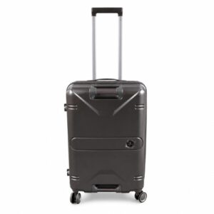 MALETA LISO GRIS C/ PORTA VASO 24 PULGADAS ABS – OCT251184 – CHM26-3